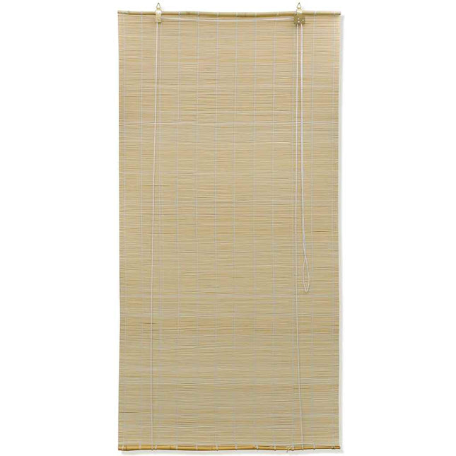 rullegardin 80x160 cm naturlig bambus
