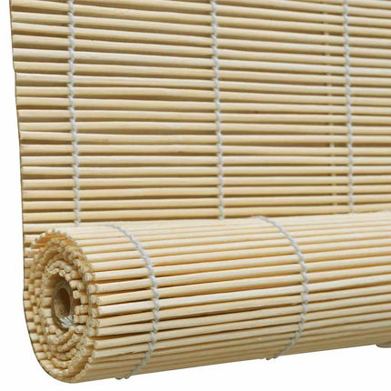 rullegardin 80x160 cm naturlig bambus