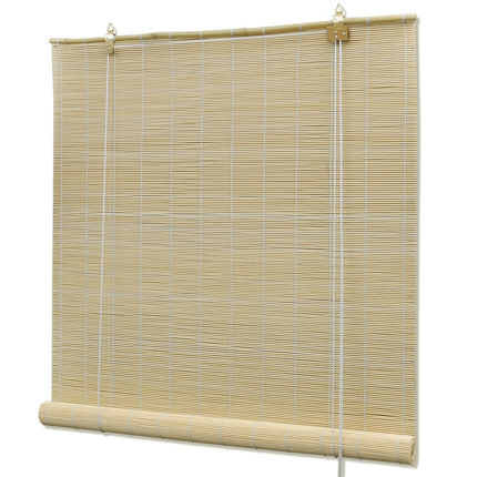 rullegardin 100x160 cm naturlig bambus
