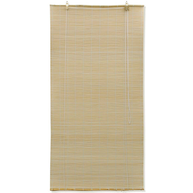 rullegardin 140x160 cm naturlig bambus