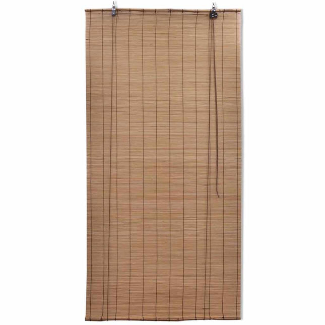 rullegardin 80x160 cm bambus brun
