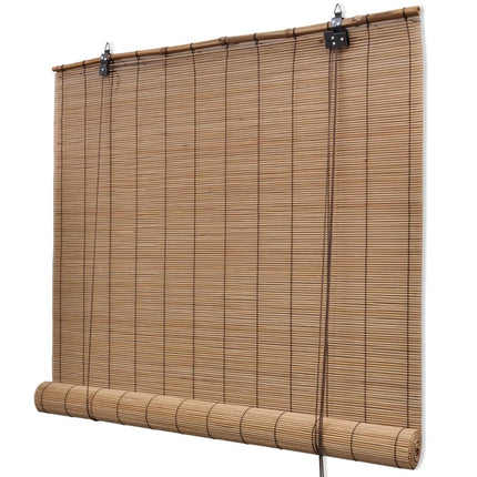 rullegardiner 120x220 cm bambus brun