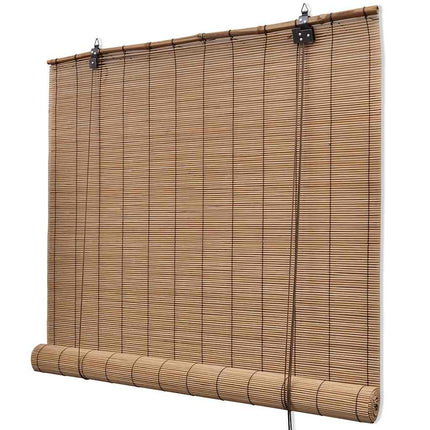 rullegardin 150x220 cm bambus brun