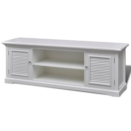 tv-bord træ hvid