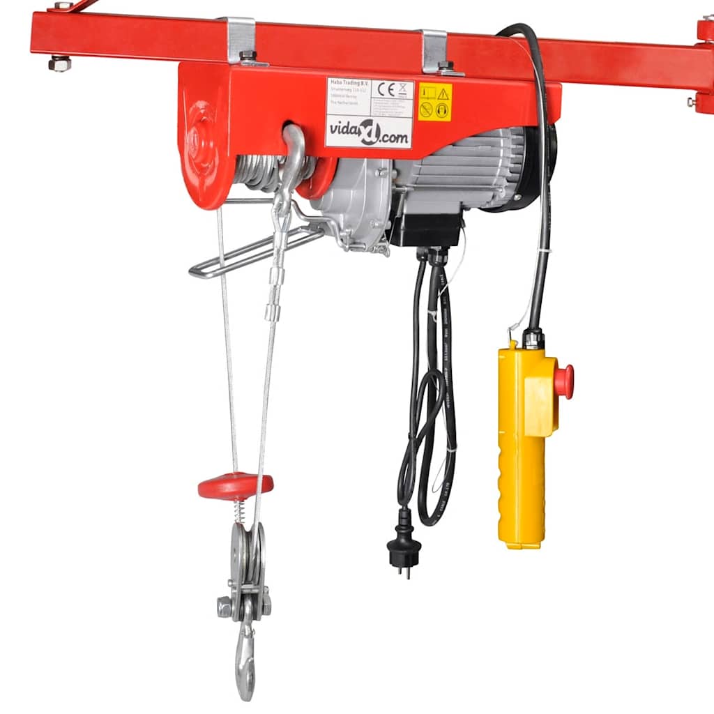 elektrisk hejseværk 500 W 100/200 kg
