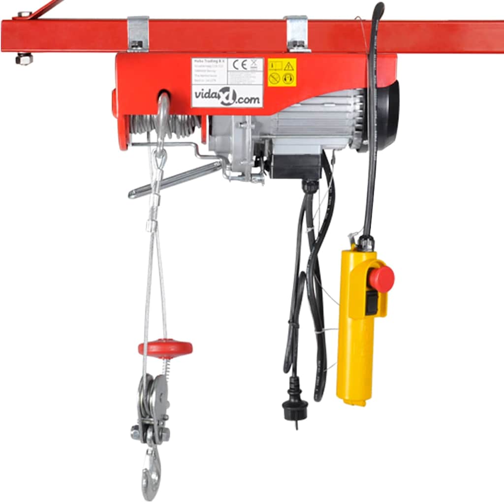 elektrisk hejseværk 1000 W 300/600 kg