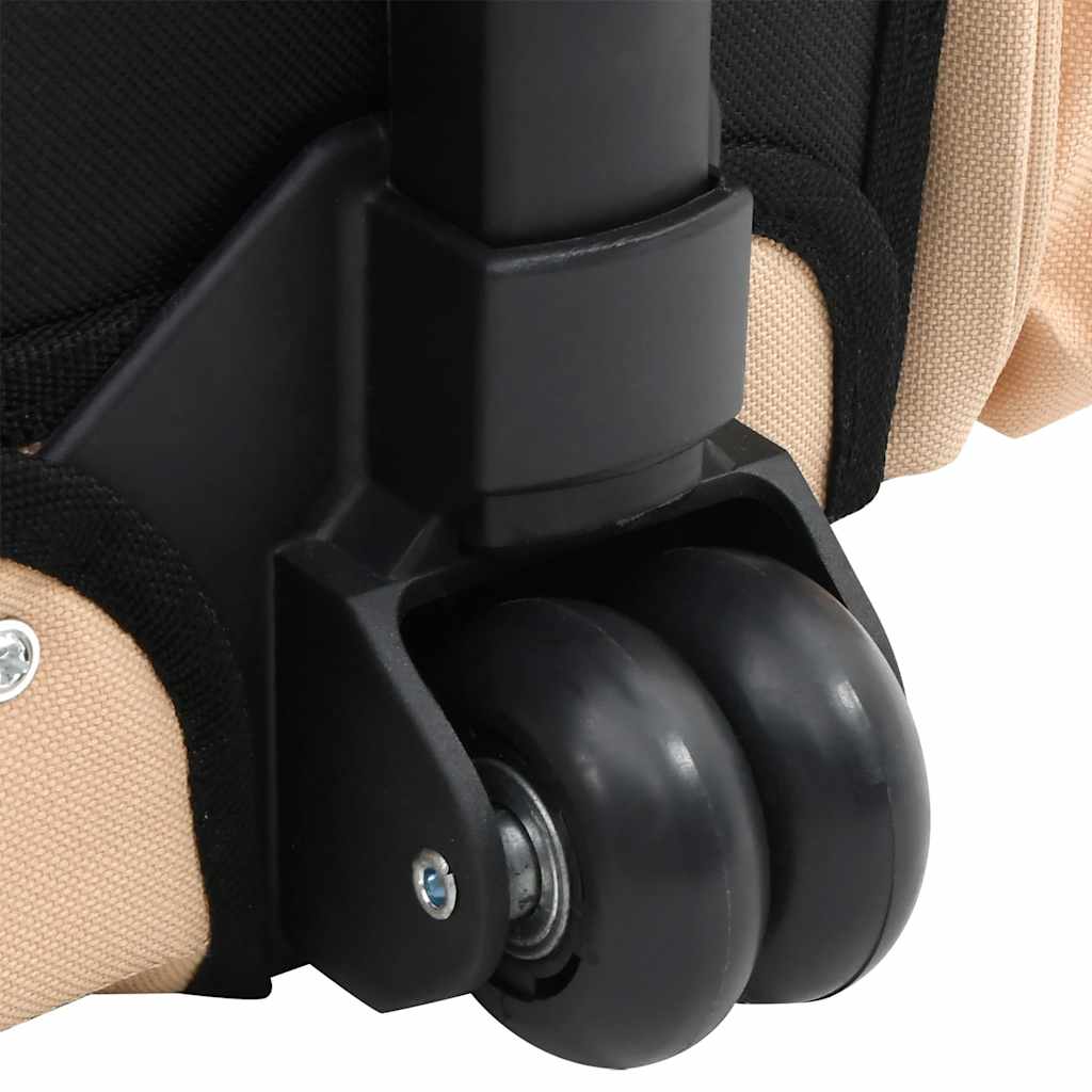 foldbar kæledyrsvogn multifunktionel beige