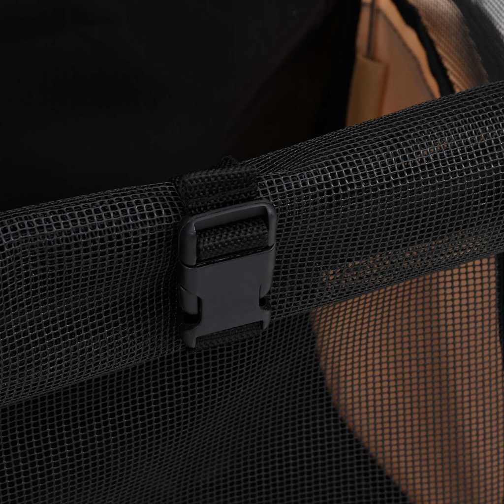 foldbar kæledyrsvogn multifunktionel beige