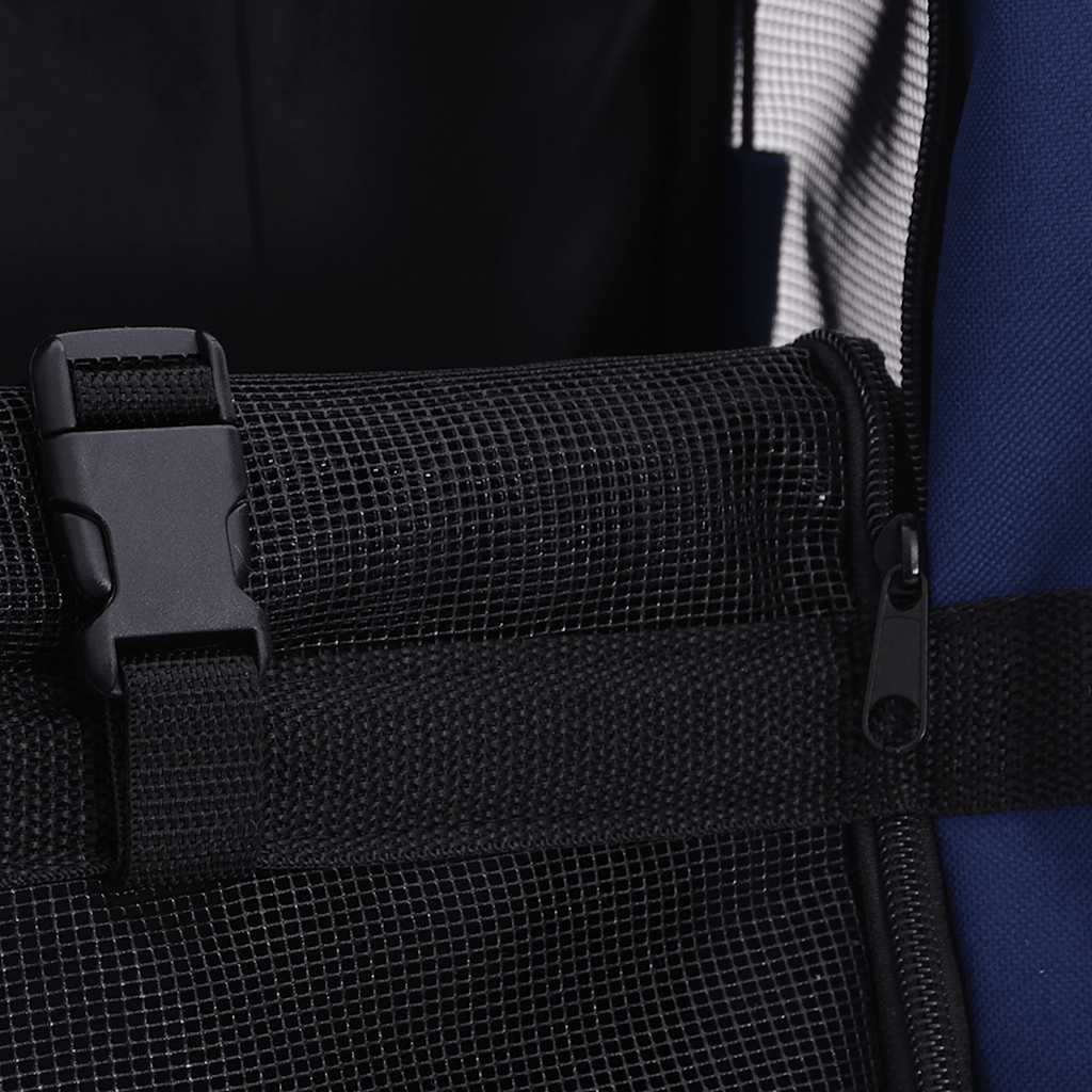 foldbar kæledyrsvogn multifunktionel blå