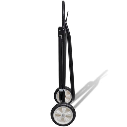 Metal Sammenfoldelig Saddle Rack med hjul