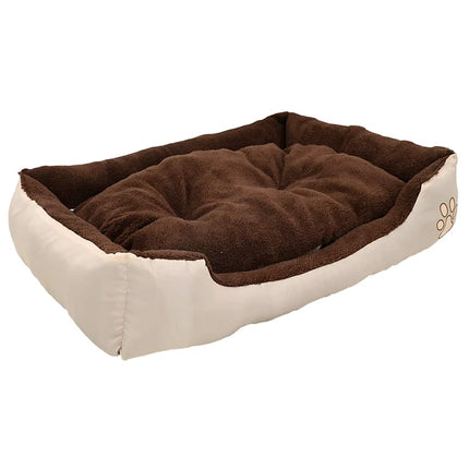 varm hundeseng med pude M