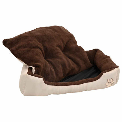varm hundeseng med pude M