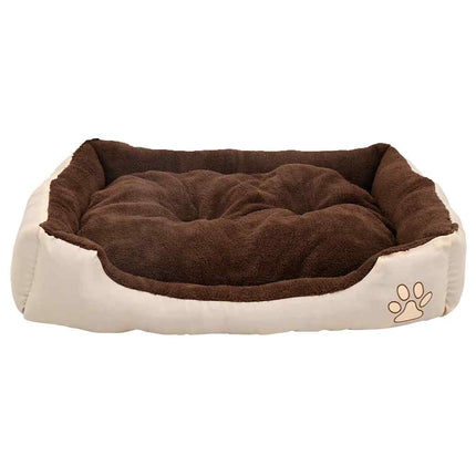 varm hundeseng med pude M