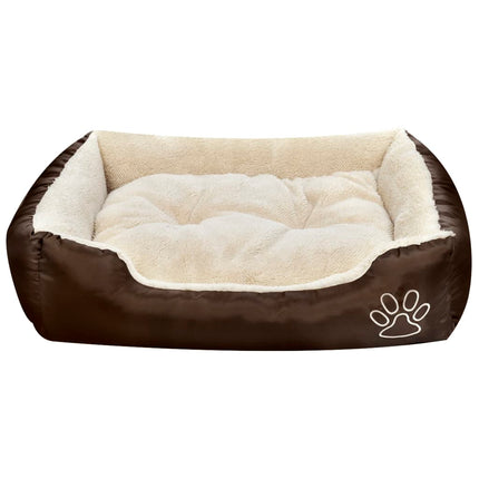 varm hundeseng med pude S