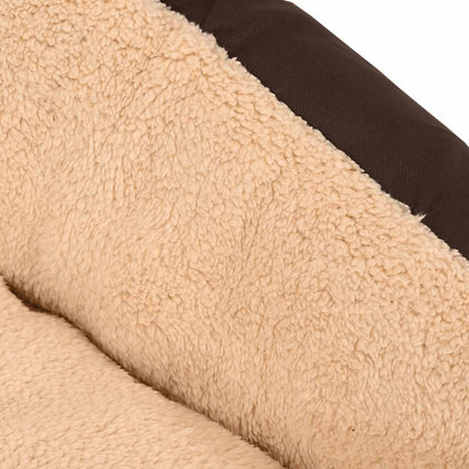 varm hundeseng med pude XL