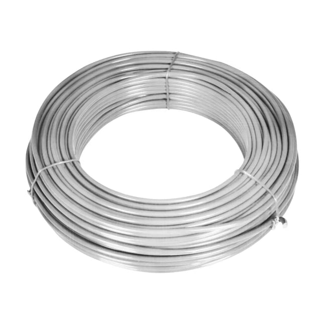 trådhegn med stolper og spyd galvaniseret stål 25x1,5 m
