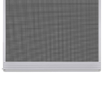 Svingbart insektnet Hvid og sort 100 x 215 cm