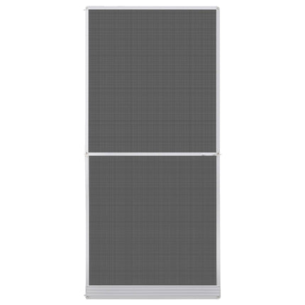 Svingbart insektnet Hvid og sort 100 x 215 cm