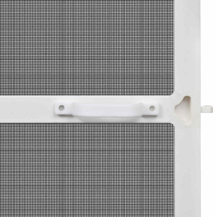 Svingbart insektnet Hvid og sort 120 x 240 cm