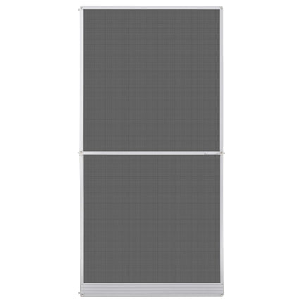 Svingbart insektnet Hvid og sort 120 x 240 cm