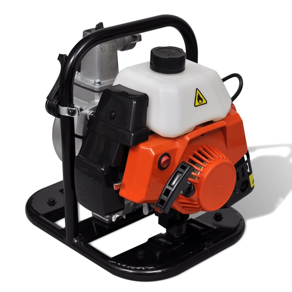 benzindrevet vandpumpe 2-takts 1,2 kW 0,95 l