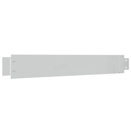 fleksibel bedkant 15 stk. 100x14 cm galvaniseret stål