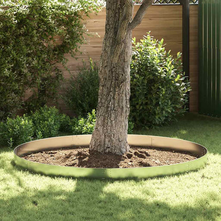 fleksibel bedkant 15 stk. 100x14 cm galvaniseret stål