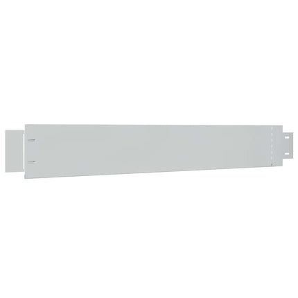 fleksibel bedkant 20 stk. 100x14 cm galvaniseret stål