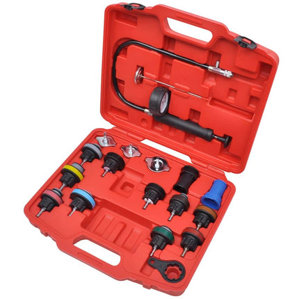 Radiator tryktest kit, 18 dele