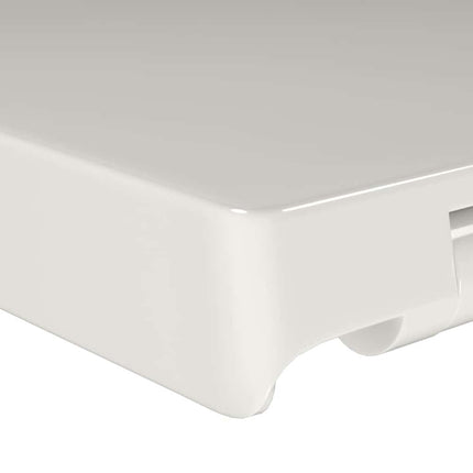 soft close toiletsæde quick-release design firkantet hvid