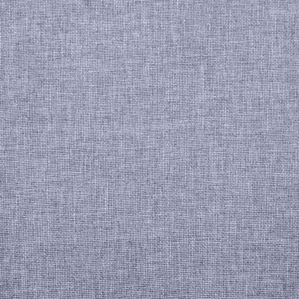 sofa 2-pers. stof lysegrå