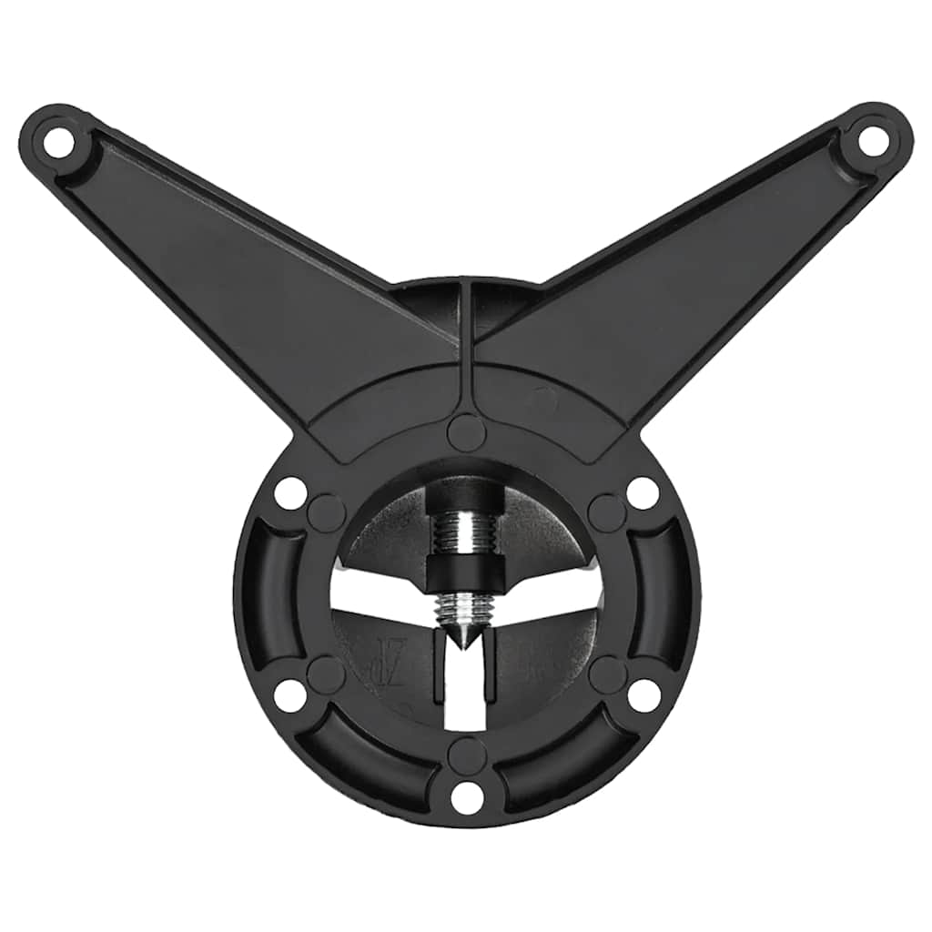 4 bordben, justerbar højde, sorte, 710 mm