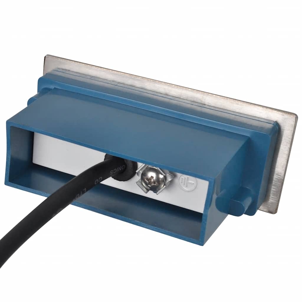 forsænket LED-trappelys 2 stk. 44x111x56 mm