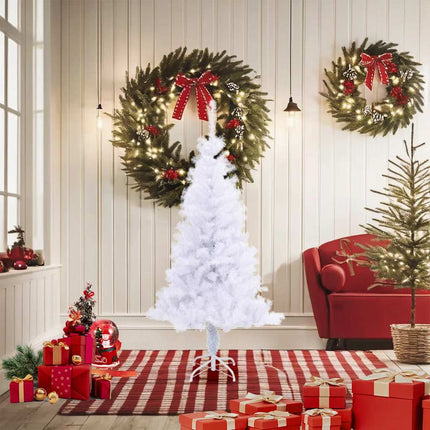 kunstigt juletræ med fod 150 cm 380 grene
