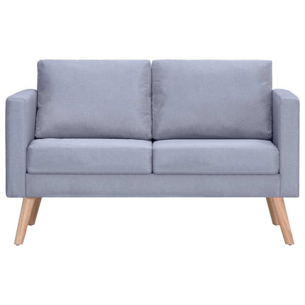 sofasæt 2-pers. og 3-pers. sofa stof lysegrå