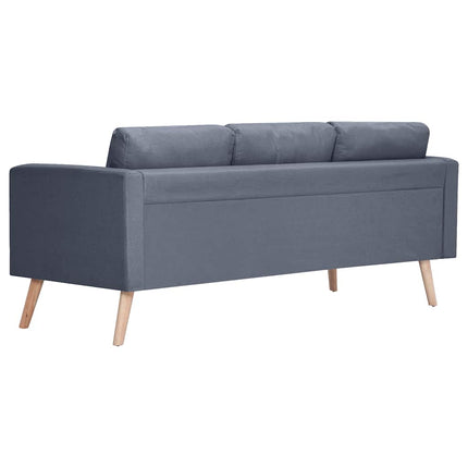 sofasæt 2-pers. og 3-pers. sofa stof mørkegrå