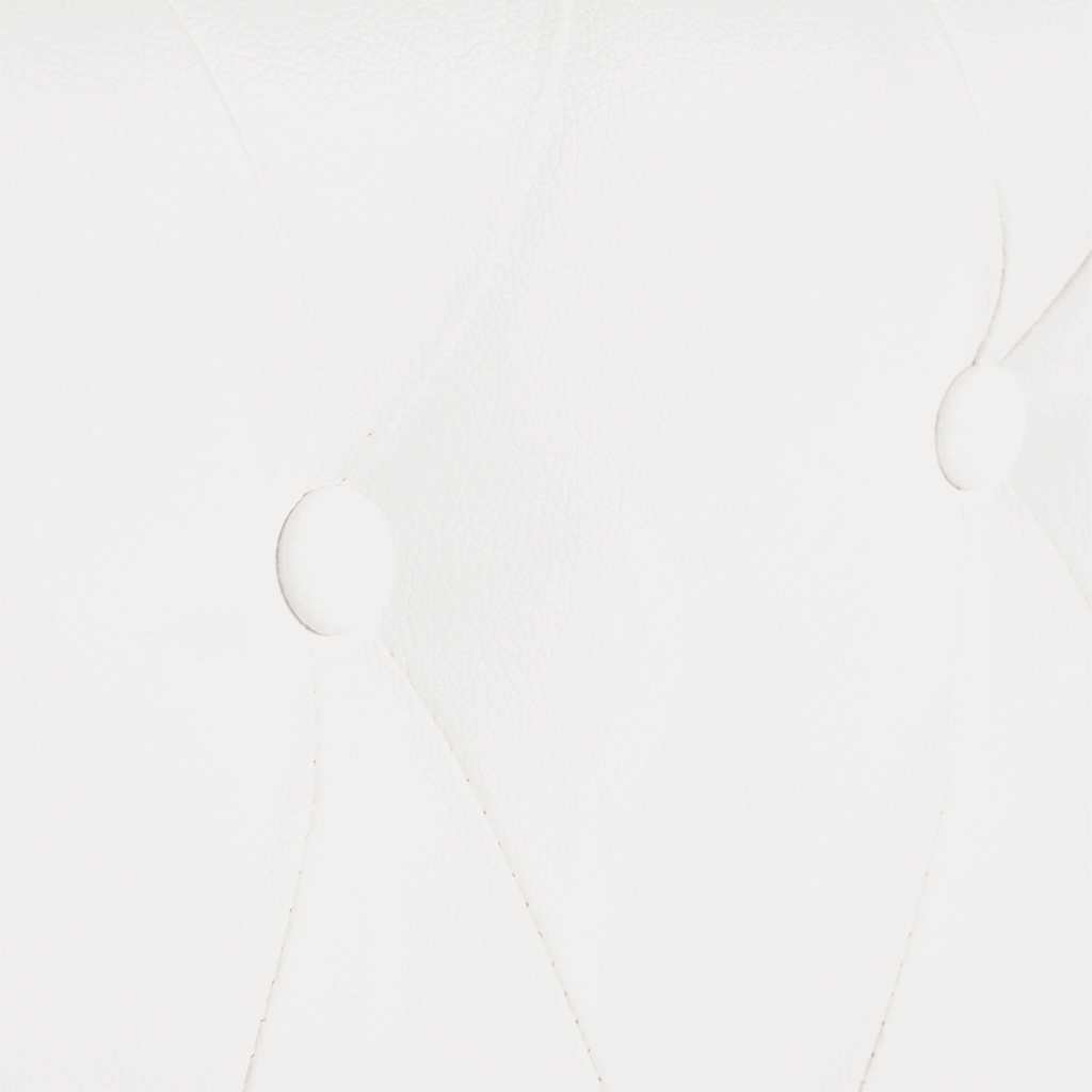 2-personers og 3-personers Chesterfield sofaer kunstlæder hvid