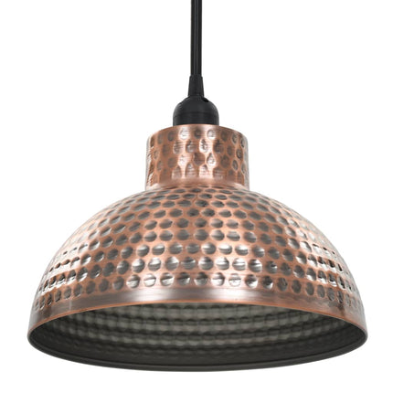 loftlamper halvkugle 2 stk. kobberfarvet