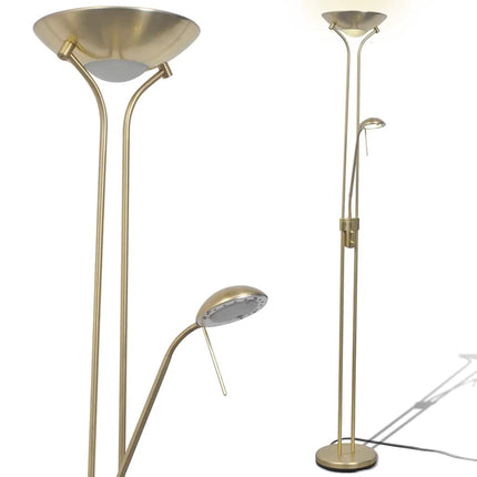 LED-gulvlampe dæmpbar 23 W