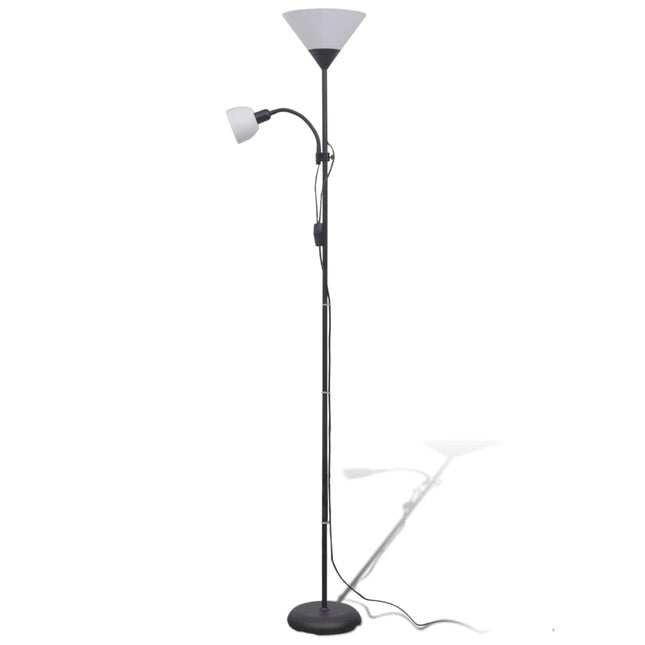 gulvlampe sort