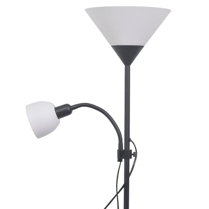 gulvlampe sort