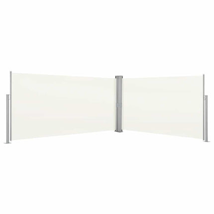 sammenrullelig læskærm 160 x 600 cm cremefarvet