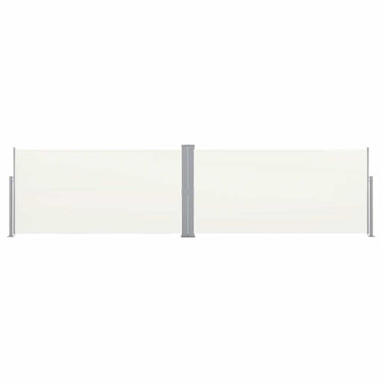 sammenrullelig læskærm 160 x 600 cm cremefarvet