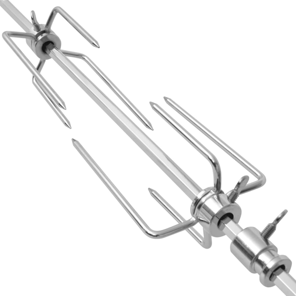 BBQ-rotisseriespyd med motor stål 1000 mm