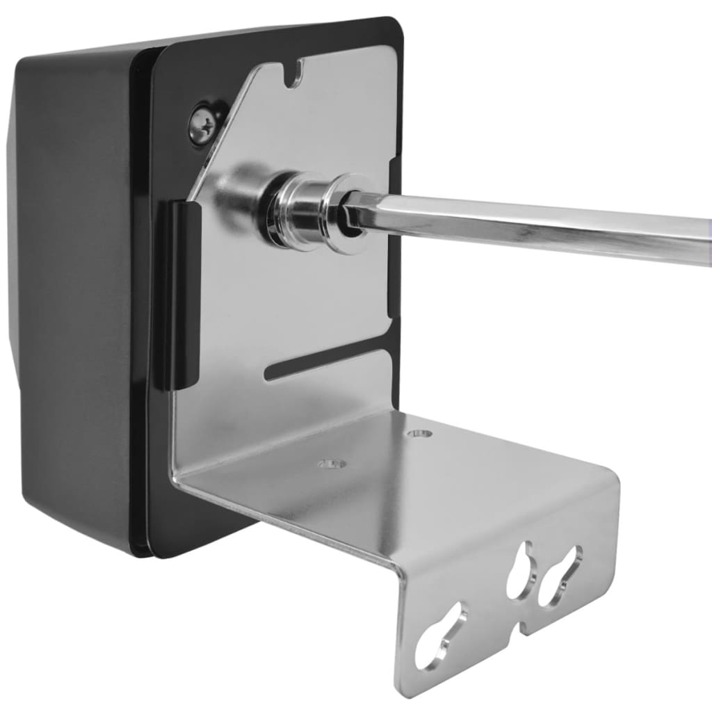 BBQ-rotisserispyd med motor stål 1.200 mm