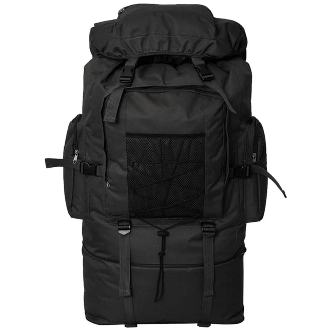 rygsæk i army-style XXL 100 l sort