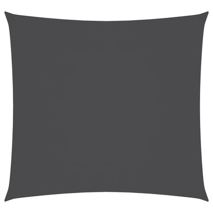 42302 vidaXL Sunshade Sail Oxford Fabric Square 3,6x3,6 m Anthracite