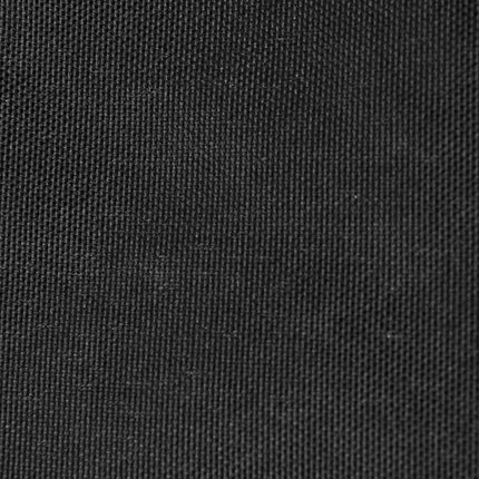 solsejl Oxfordstof trekantet 5 x 5 x 5 m antracitgrå