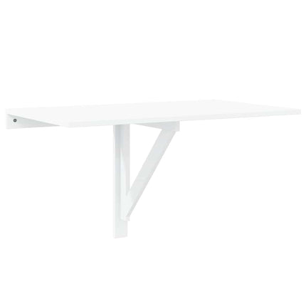 foldbart vægbord 100x60 cm hvid