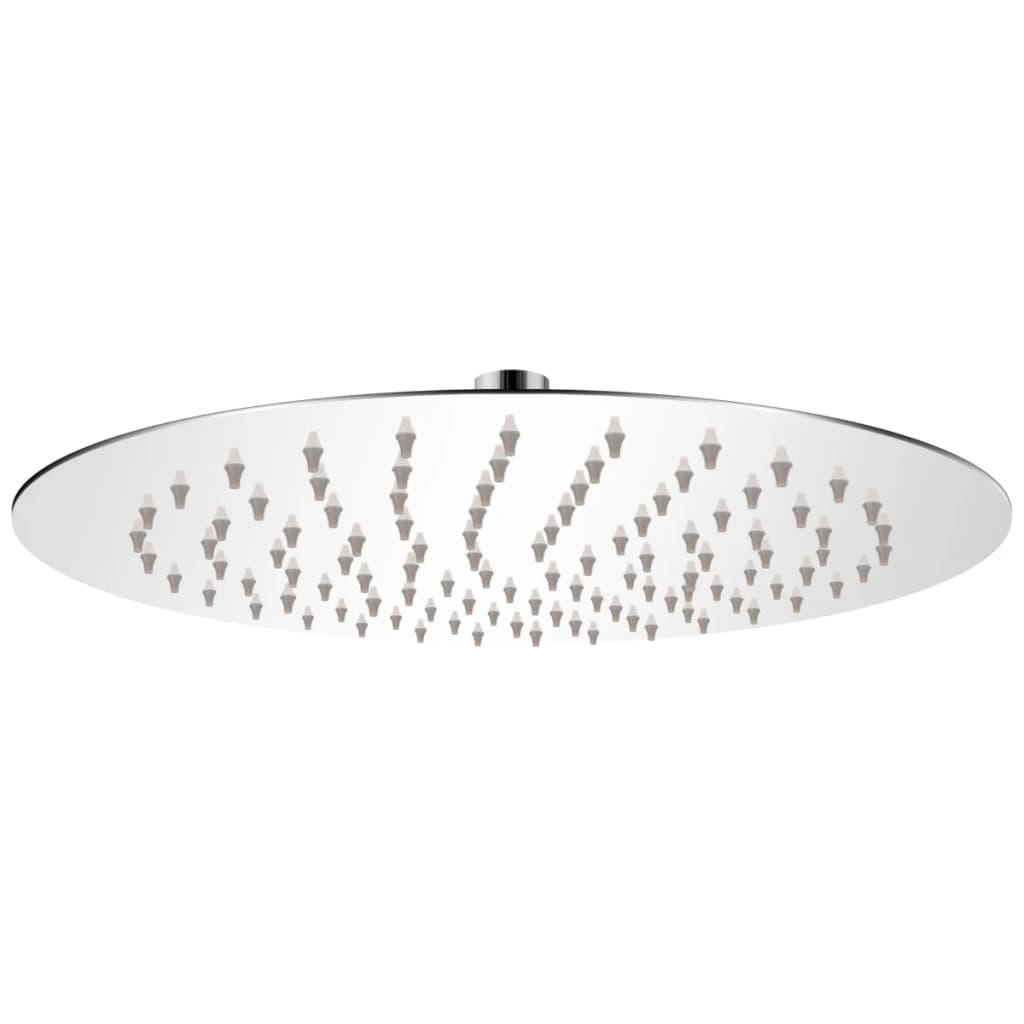Brusehoved rustfrit stål 25 cm rund billede